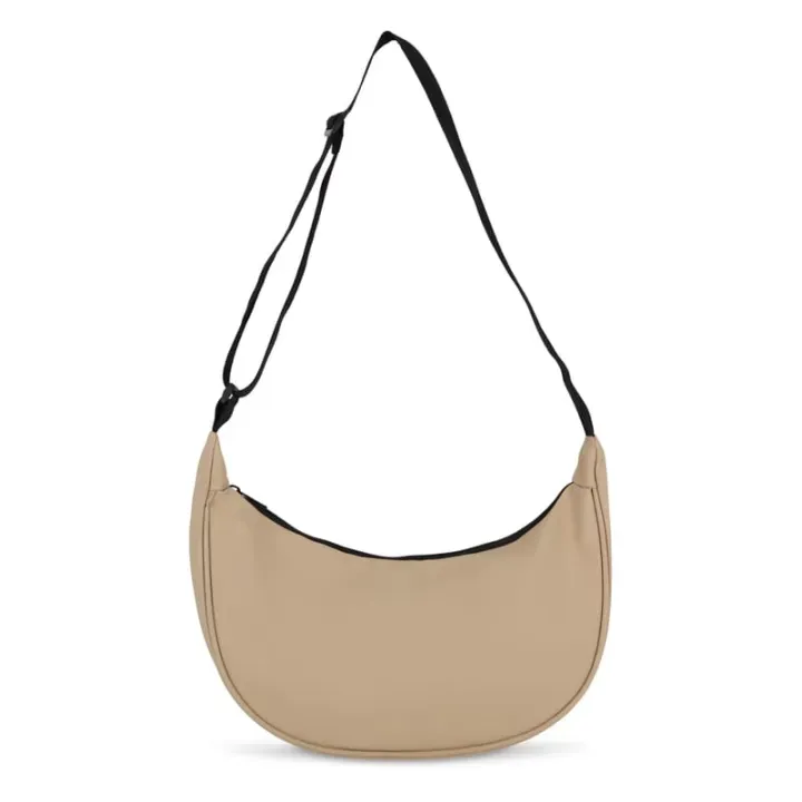 PU-coated R-PET 600D half moon sling bag 20L - LT95358 (N0054)